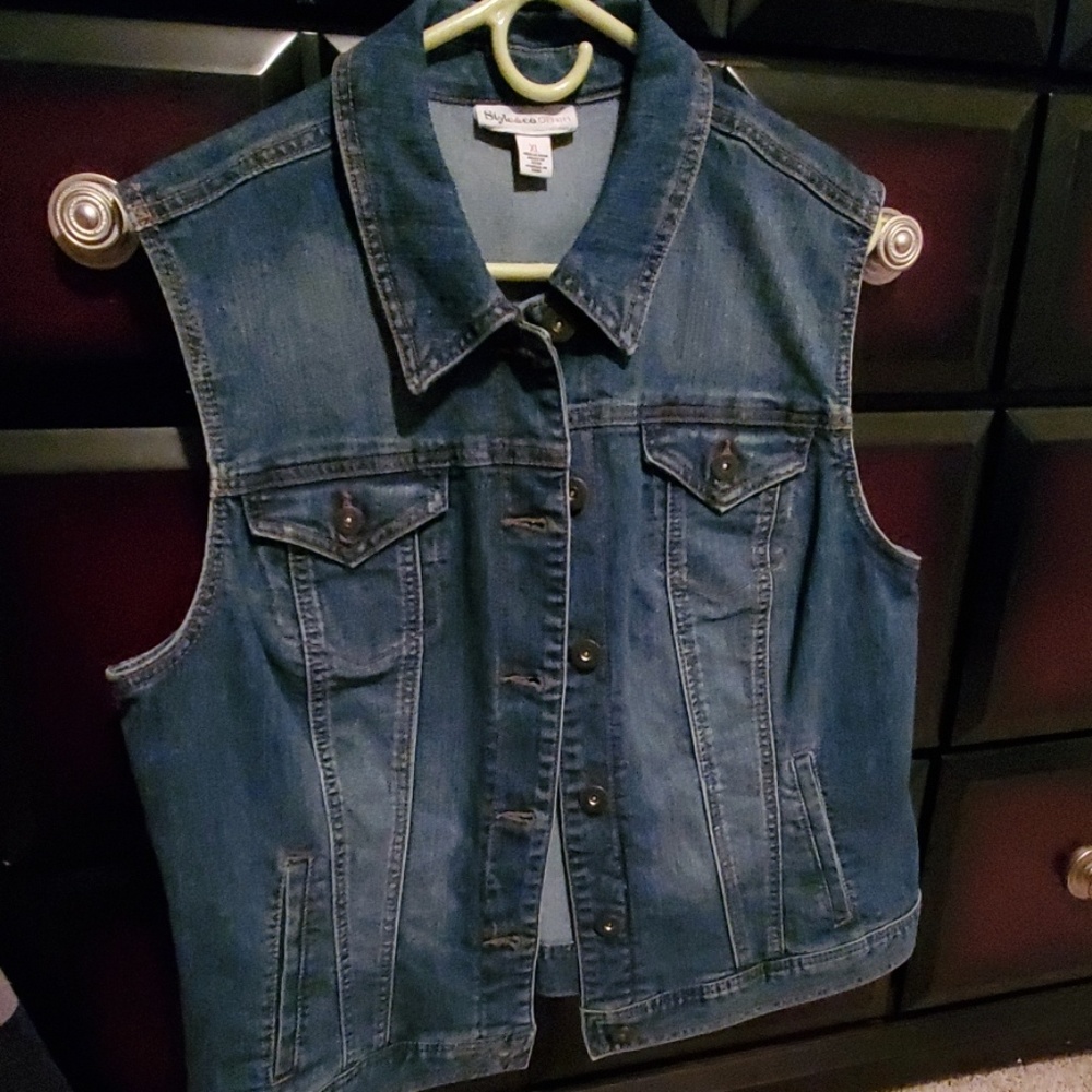 Denim vest